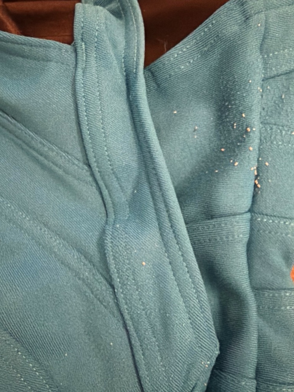 Miraclesuit Teal Blue One-Piece Swimsuit - Picture 3 of 3